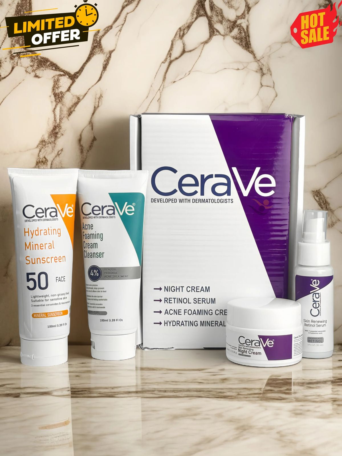 Cerave Skincare Set