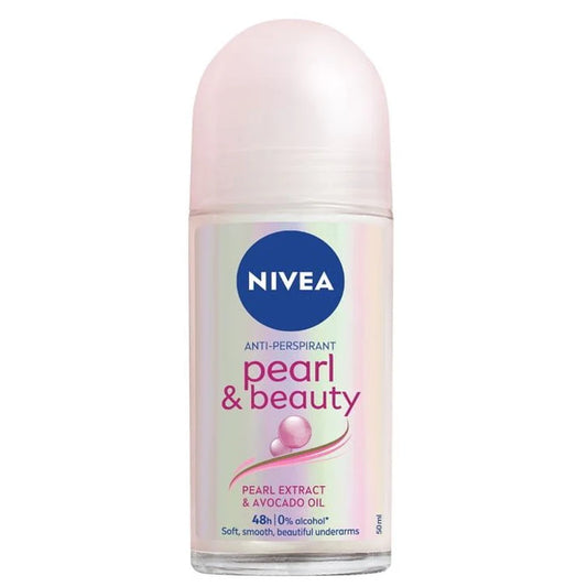 NIVEA Pearl &amp; Beauty Anti-Perspirant Roll-On 50ml